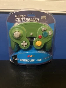 Cirka Wired Controller Green And Blue For Gamecube Or Wii - Picture 1 of 3