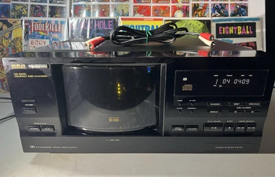 RCA CD-9400 Compact Disc Changer 101 Disc No Remote Works Power Bulb Light Broke - Image 1 of 4