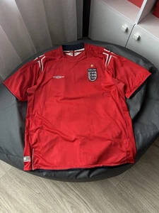 ENGLAND FOOTBALL SHIRT 2004-2006 UMBRO JERSEY SIZE XXL - Picture 1 of 6