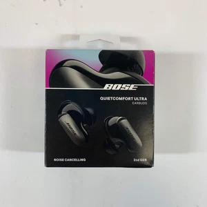 Nuevos Auriculares Bluetooth Bose QuietComfort Ultra Intrauditivos con Cancelación de Ruido Negros - Imagen 1 de 6