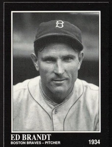 Ed Brandt 1991 Conlon Collection TSN #298 Boston Braves - Imagen 1 de 2