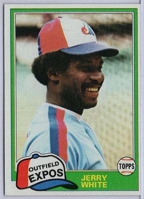 1981 Topps #42 Jerry White in EXMT Condition Expos - Image 1 of 2