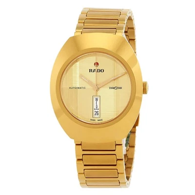 Rado Diastar Original Automatic Champagne Dial Unisex Watch R12161253 - Image 1 of 3