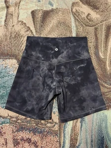 Lululemon Align HR Short Größe 6 Diamond Dye Pitch Graphite Grey DDPG - Bild 1 von 4