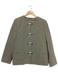 LANDHAUS BY C&A Blazer corto Mujeres Blazer Talla EU 40 gris claro - Imagen 1 de 6