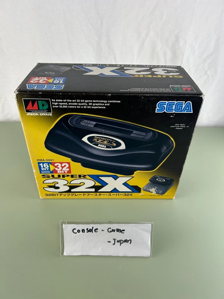 SEGA Mega Drive SUPER 32X Console System HMA-2400 With Box From Japan - Image 1 of 4