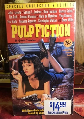 ‘Pulp Fiction’ Special Collectors Edition New VHS; R; 164m; Loose Plastic Piece. Foto 1 de 4