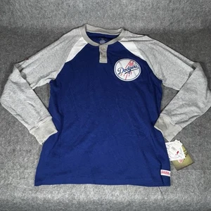 Los Angeles Dodgers Herren Thermo Henley Oberteil Langarm - Bild 1 von 5