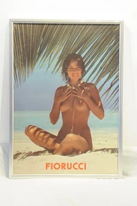 Gerahmtes Werbeplakat Vom Modehaus Fiorucci.  um 70er/80er Jahre - Bild 1 von 2