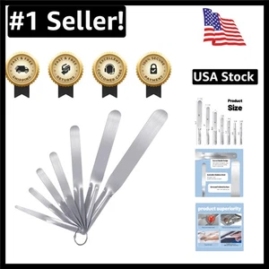 7-piece Caulking Spatula Tool Set, Professional Stainless Steel Caulk Finishi... - Picture 1 of 9