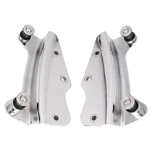 4-Punkt-Montagezubehör Sissbar-Kit für Harley Touring-Modelle 2009–2013 Silber - Picture 1 of 9