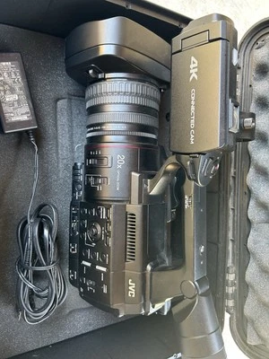JVC GY-HC500U 4K UHD with case - Image 1 of 4