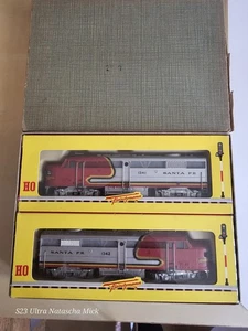 Sammlerset OVP Fleischmann H0 1341/1342 S Santa Fé Railroads aus Katalog 1959/60 - Bild 1 von 5