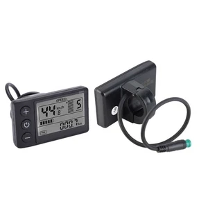 Water-impermeable Electric Bicycle LCD Display Control Panel Bike Computer - Picture 1 of 12