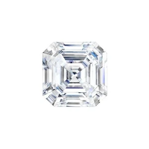 1.00 Ct Asscher Cut Natural D Color Lab Grown Loose CVD Diamond VVS1 Certified - Picture 1 of 7