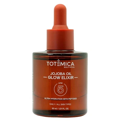 Aceite de Jojoba Orgánico Elixir Brillo - Aceite Facial Hidratante y Antienvejecimiento con Péptido... Foto 1 de 4