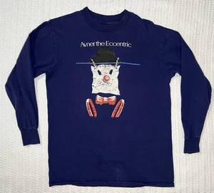 T-shirt vintage Avner The Eccentric maglietta uomo grafica anni 90 LG 19” X 26” - Foto 1 di 6