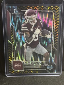 Anthony Evans III 2025 Bowman Chrome U Black & Gold Stealth Refractor /25 #172 - Bild 1 von 2