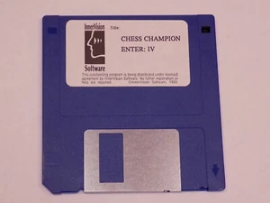 Logiciel de jeu Chess Champion InnerVision 3,5 disque Windows PC programme informatique - Photo 1/2