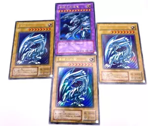 YuGiOh Blue Eyes White Dragon LB-01 Ultra Ultimate Dragon SDX-001 Ultima 4card - Picture 1 of 24