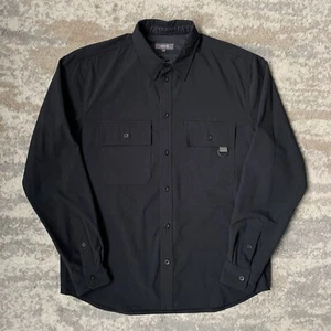 Norse Projects Villads Travel Solotex Water Repel Nylon Black Tech Shirt Medium - Bild 1 von 8