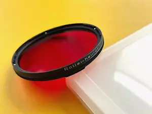 Rollei SL66 Filter Bay VI hellrot. Near Mint. - Bild 1 von 6