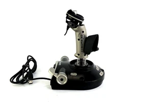 Saitek Cyborg 3D Platinum USB Flight Stick Joystick - Picture 1 of 9