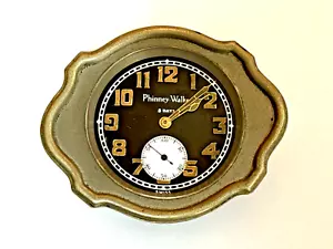 Orologio auto vintage Phinney Walker 8 giorni PER RIPARAZIONE - Foto 1 di 6