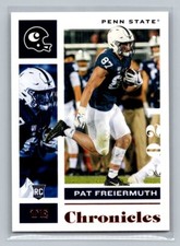 2021  Panini Chronicles Draft Picks Collegiate Chronicles Pat Freiermuth #22