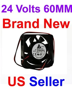 BRAND NEW 24V DC Brushless AFB0624EH Delta 60mm x 25mm Fan - Picture 1 of 5