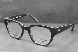 Ray Ban Brille Unisex Schwarz Eckig Kunststoff 50mm RX7210-2000 - Bild 1 von 6