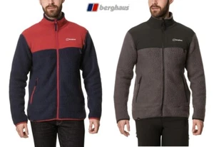 Berghaus Herren Syker durchgehender Reißverschluss robuste mittellagige warme Fleecejacke, kostenlose Lieferung - Bild 1 von 7