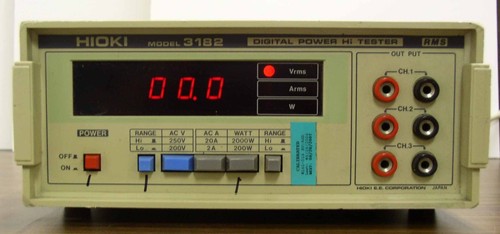 Hioki Digital Power Hi Tester RMS 3182 ++ Nice ++ | eBay