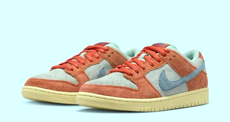 Nike Dunk SB Low Orange Emerald Rise for Sale | Authenticity Nike Dunk SB Low Orange Emerald Rise for Sale | Authenticity