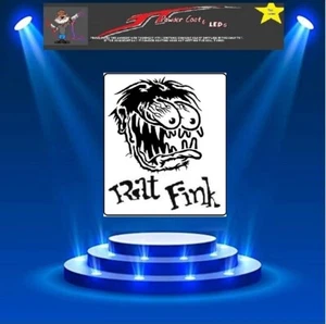 RAT FINK Stencil Template Airbrush Paint 5X6 - Picture 1 of 1