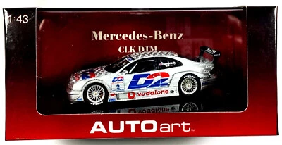 MERCEDES BENZ CLK #2 DTM 2001 PETER DUMBRECK N° 2 AUTOART 60132 1/43 D2 TOURING - Immagine 1 di 4