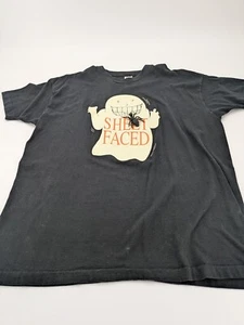 Vintage 90er Halloween "Sheet Faced" T-Shirt 90s Ghost USA XXL - Bild 1 von 6