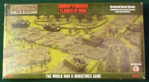 Carreteras rurales con cráteres, terreno miniatura Flames of War Segunda Guerra Mundial, GF9 BB143 - Imagen 1 de 3