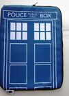Dr Who Tardis Police Box Official BBC Zip Up Laptop Sleeve/ Documents Case