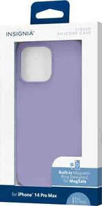 Insignia - Funda Silicona Líquida con MagSafe para iPhone 14 Pro Max - Lavanda - Imagen 1 de 8