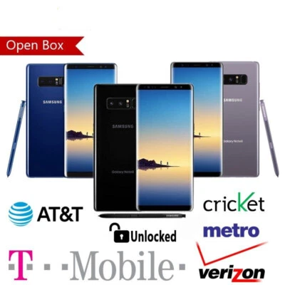 Samsung Galaxy Note 8 N950U 64GB Black Gray Unlocked AT&T Verizon T-Mobile Metro - Image 1 of 4