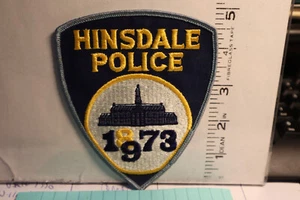 police patch HINSDALE POLICE ILLINOIS 1873 - Bild 1 von 1