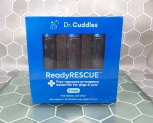 Desintoxicante para mascotas Dr Cuddles Ready Rescue 3 viales CC258 - Imagen 1 de 4