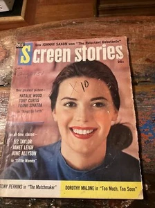 Vintage Screen Stories August 1958 Natalie Wood Cover  - Bild 1 von 7