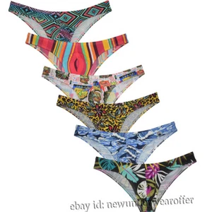 Sexy Hombres Pucker Back Bikini Calzoncillos Ropa Interior Bolsa Contorno Calzoncillos descarados Hipster - Imagen 1 de 32