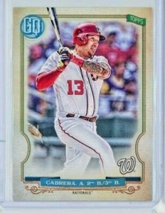 2020 Topps Gypsy Queen #18 Asdrubal Cabrera - Washington Nationals - MINT - Picture 1 of 2