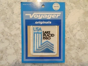 1980 LAKE PLACID OLYMPICS PATCH NEW IN ORIGINAL PACKAGE!!! - Picture 1 of 3