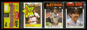 Paquete de estantes de béisbol Topps 1986 - Graig Nettles All-Star y Bill Buckner ¡en la parte superior!¡! - Imagen 1 de 1