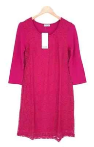BOYSEN`S Damen Kleid Jersey Spitze Etuikleid 3/4 Arm pink Größe 36 NEU K36 - Bild 1 von 1