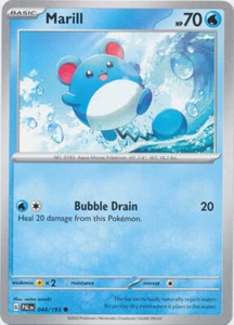x4 Marill - 044/193 - Common Pokemon SV02 Paldea Evolved M/NM - Picture 1 of 1